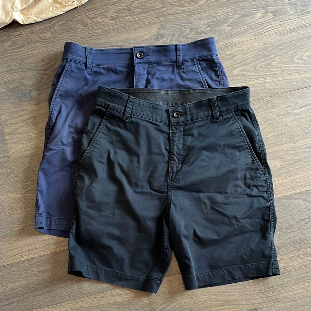 Nike Black and Blue golf shorts
